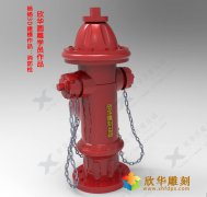 消防栓3D模型_学员zbrush作品