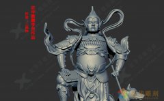 二郎神3D模型_学员zbrush作品