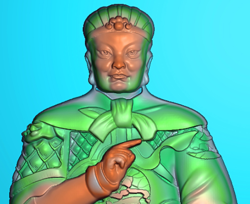 六十甲子大将军浮雕_精雕设计作品-欣华雕刻培训学校
