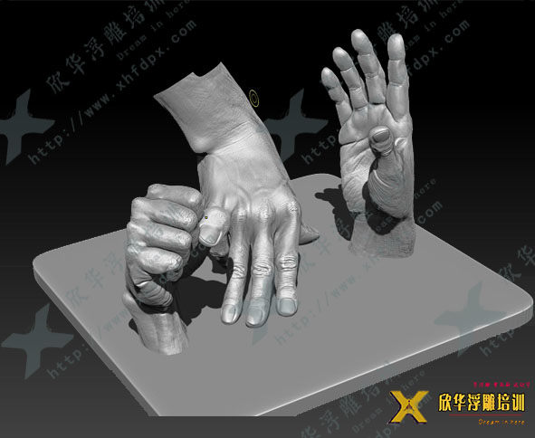 手模型