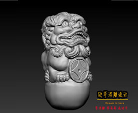 狮子挂件