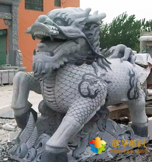 麒麟石雕摆件