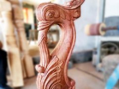 实木雕花家具腿